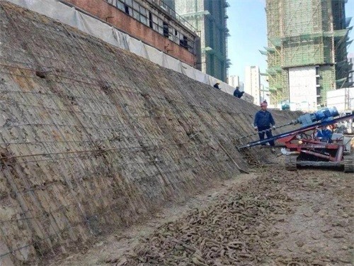 郧西建筑边坡支护