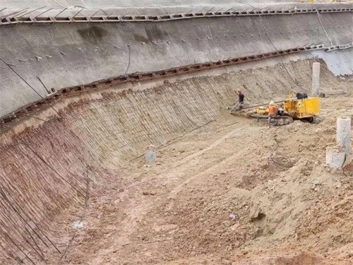 郧西基坑边坡加固